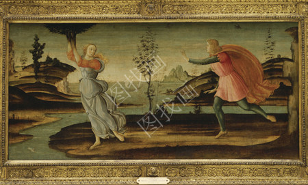 Daphne Fleeing from Apollo